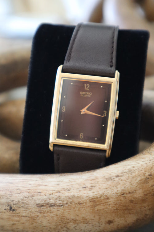 Seiko Chocolate Dial ‘Tank’