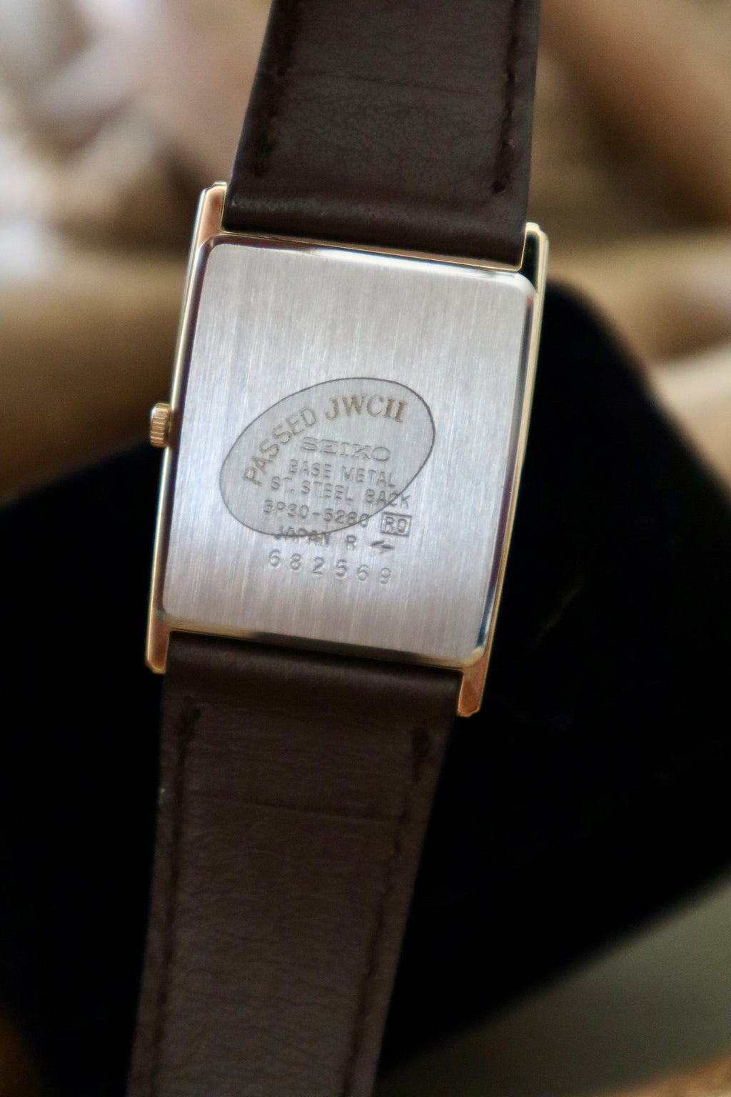 Seiko Chocolate Dial ‘Tank’
